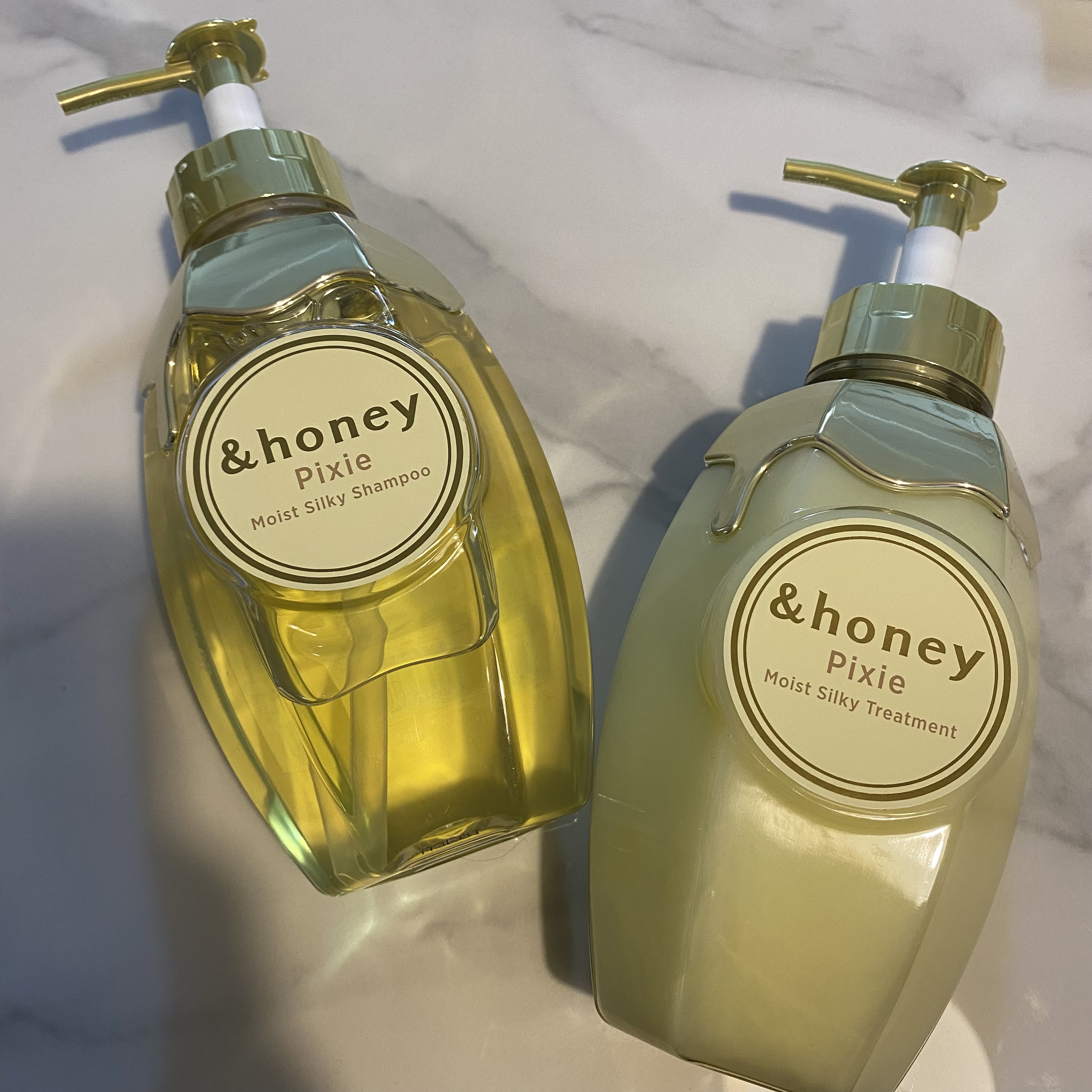 アンドハニー ピクシー モイストシルキー シャンプー1.0/ヘアトリートメント2.0/&honey/市販シャンプーを使ったクチコミ（1枚目）