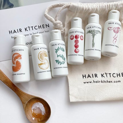 hairkitchen ホームケア ミニボトルセット/HAIR KITCHEN/サロンシャンプーを使ったクチコミ(1枚目)