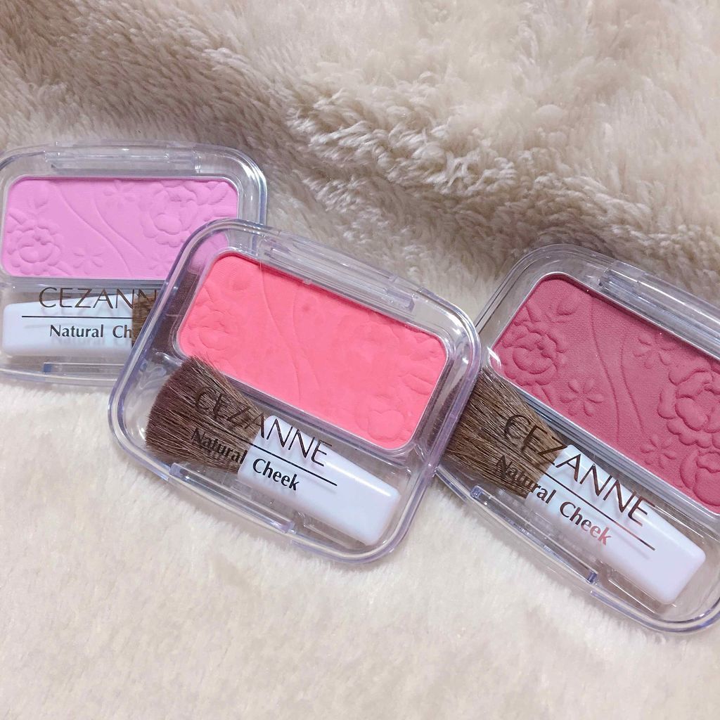ナチュラル チークN/CEZANNE/パウダーチークを使ったクチコミ（1枚目）