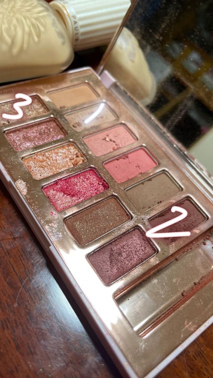 パーフェクトマルチアイズ/キャンメイク/アイシャドウパレットを使ったクチコミ(5枚目)