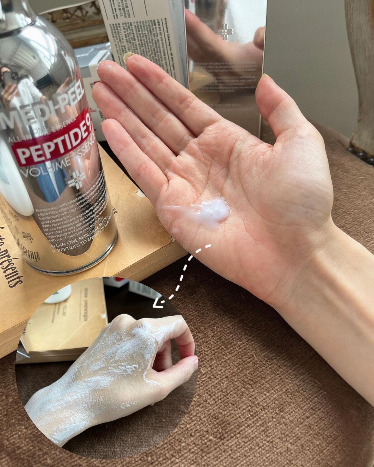 PEPTIDE 9 VOLUME ESSENCE /MEDIPEEL/美容液を使ったクチコミ(3枚目)