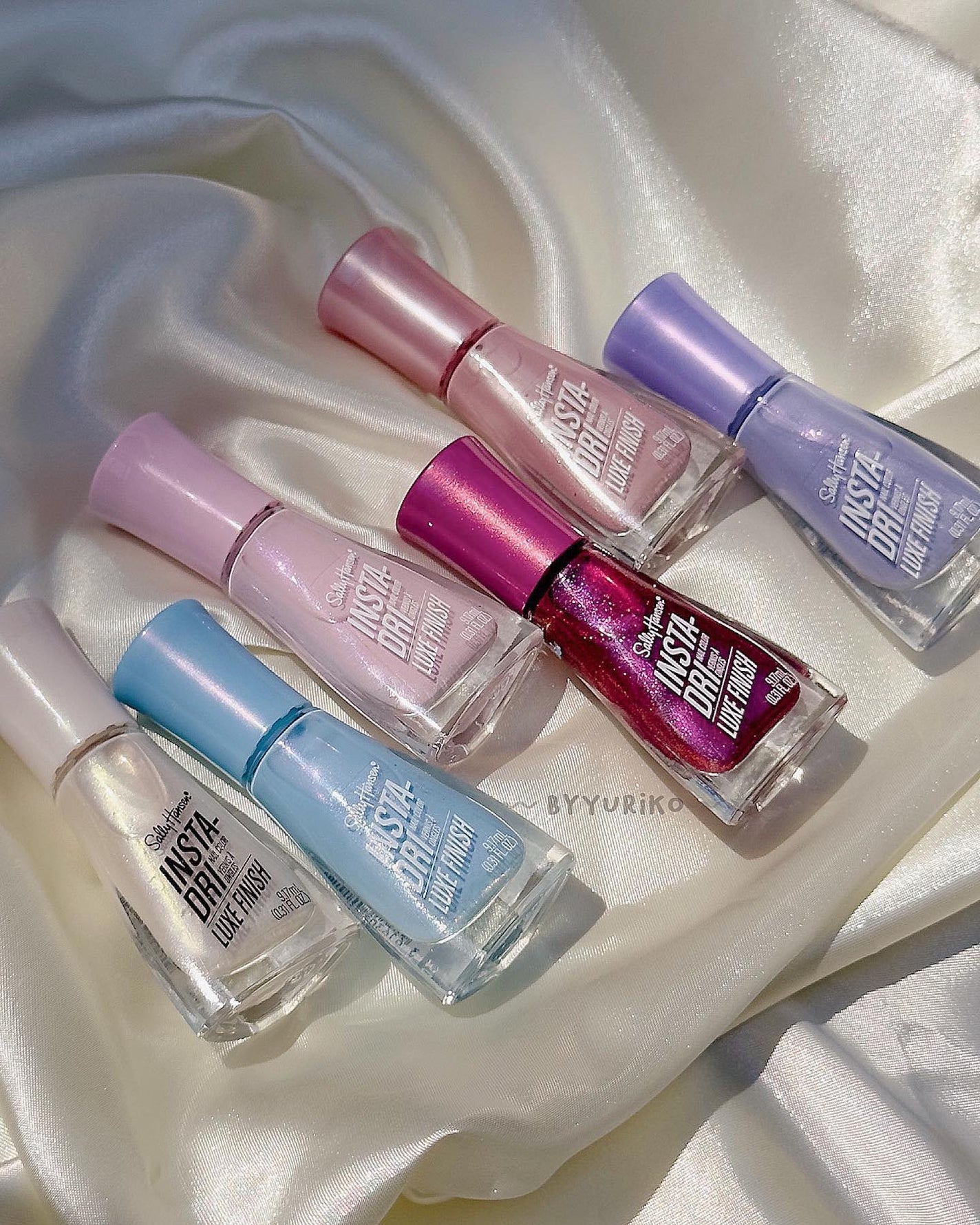 インスタドライ ネイルカラー リュクスフィニッシュ/サリーハンセン/オールインワンネイルを使ったクチコミ(3枚目)