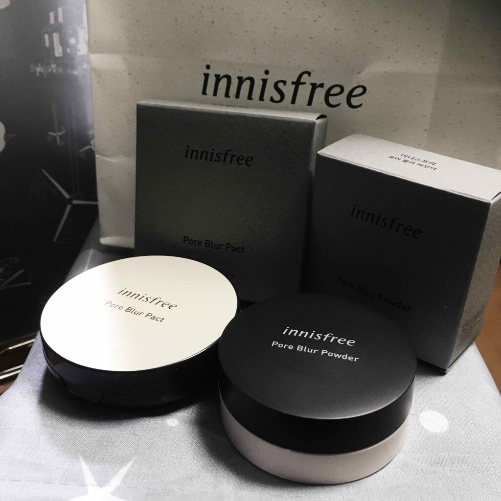 ポアブラー パウダー/innisfree/ルースパウダーを使ったクチコミ(1枚目)