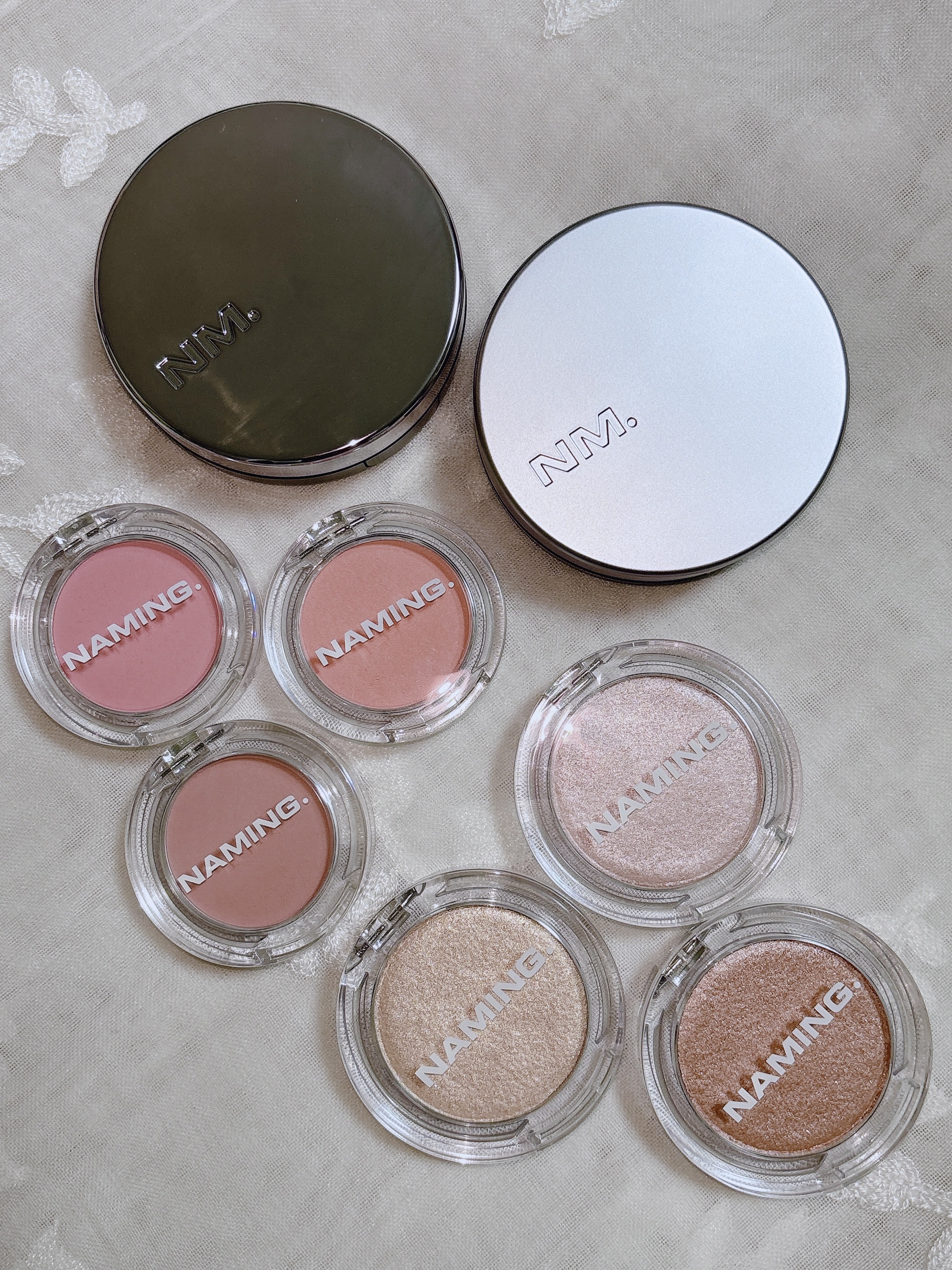 ネーミング フラッフィーベイクド ハイライター #03/NAMING./パウダーハイライトを使ったクチコミ（1枚目）