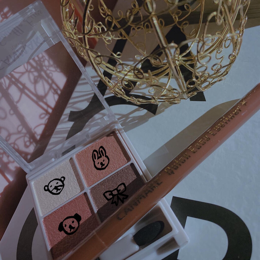 シルキースフレアイズ/キャンメイク/アイシャドウパレットを使ったクチコミ（2枚目）