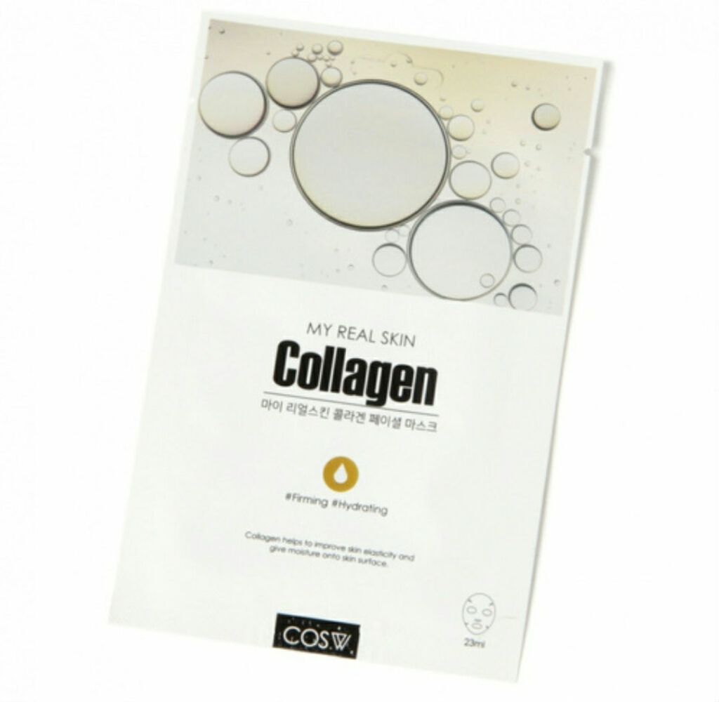 MY REAL SKIN FACIAL MASK Collagen COS.W