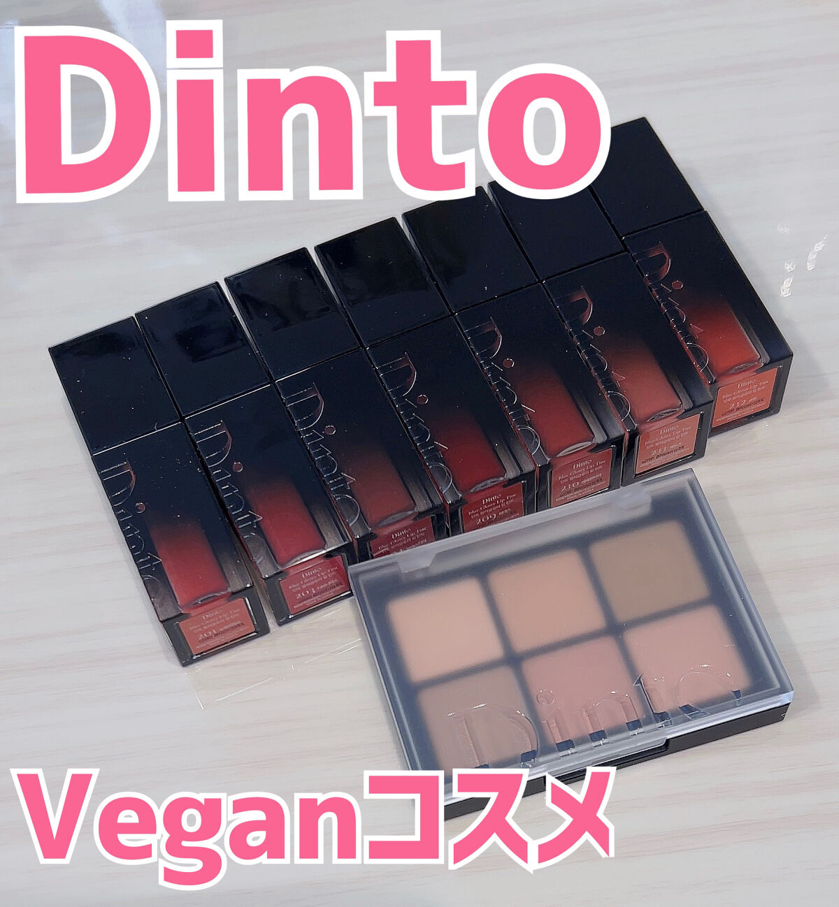 ブラーフィニシュシャドウパレット/Dinto/アイシャドウパレットを使ったクチコミ（1枚目）