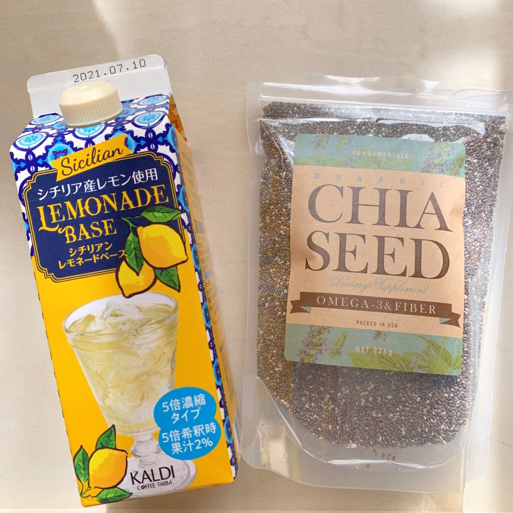 オーガニック チアシード/NAVITAS/食品を使ったクチコミ(1枚目)