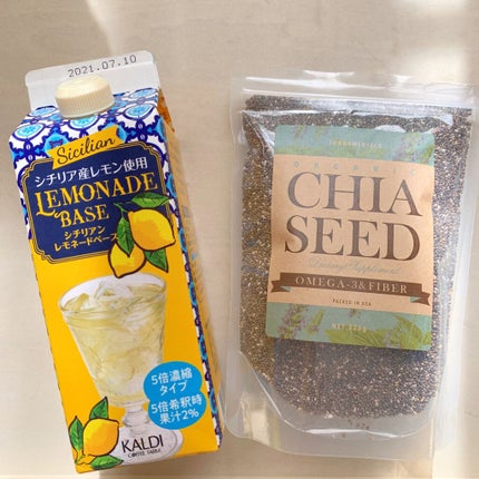 オーガニック チアシード/NAVITAS/食品を使ったクチコミ(1枚目)