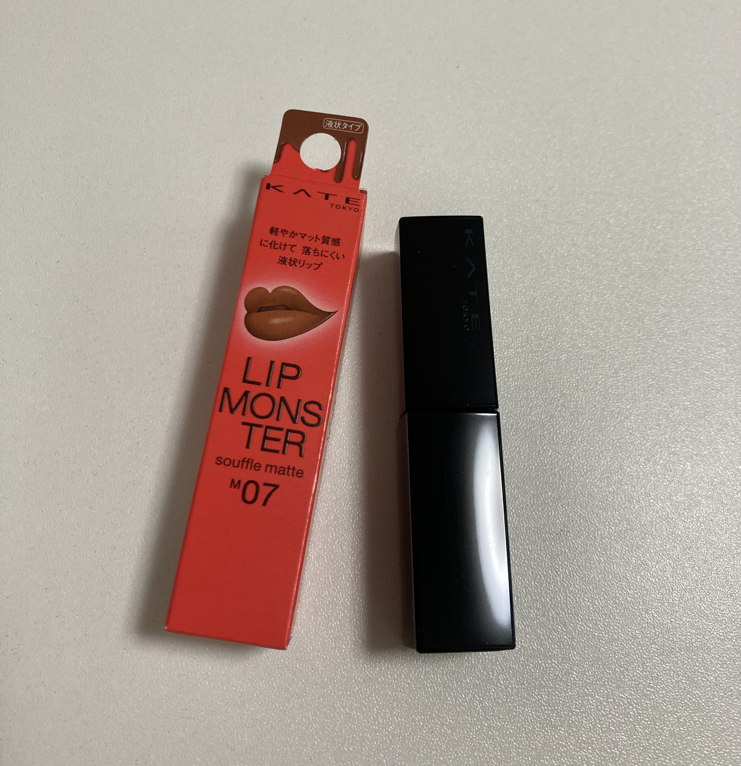 リップモンスター スフレマット/KATE/口紅を使ったクチコミ（1枚目）