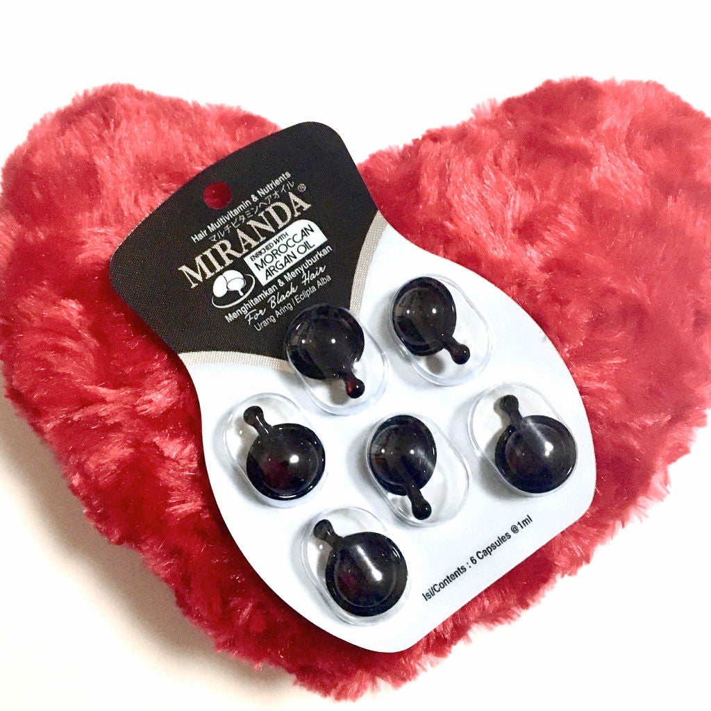 ヘアビタミン デイリーケアヘアオイル/MIRANDA/ヘアオイルを使ったクチコミ(2枚目)