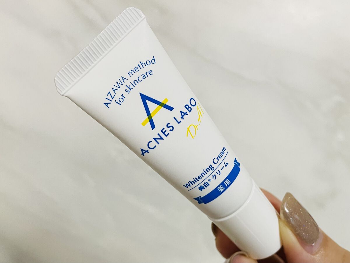 ＊ARISA＊のクチコミ「| アクネスラボ |

薬用美白アクネホワイトクリーム

マスク生活が続く中でこれまで出来るこ.....」（1枚目）