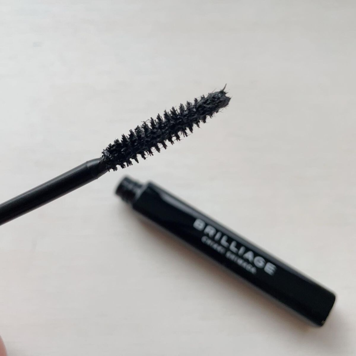 ラッシュデザイナー・ビルドアップマスカラ ボリュームロング ブラック/ブリリアージュ/マスカラを使ったクチコミ（2枚目）