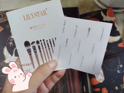 メイクブラシ 11本セット/Lily star/メイクブラシを使ったクチコミ(4枚目)