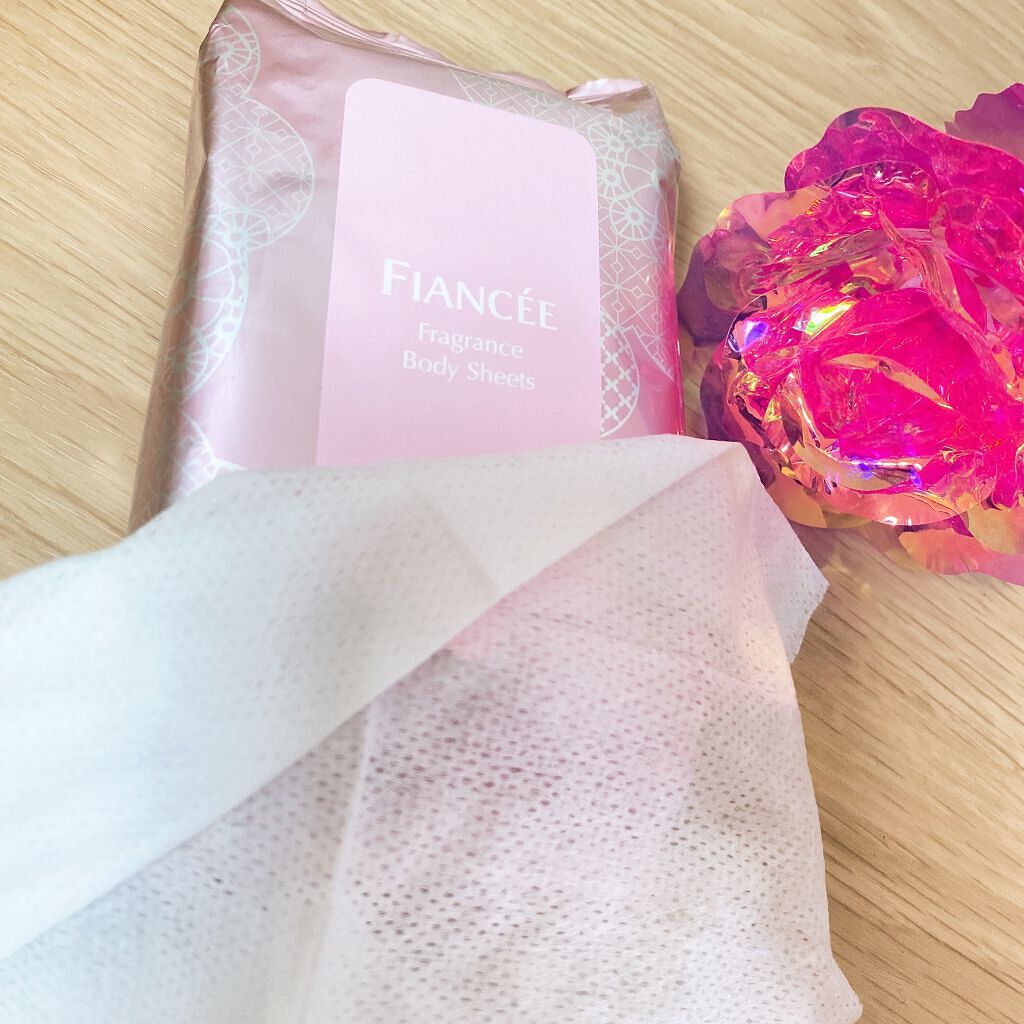 フレグランスボディシート ピュアシャンプーの香り/フィアンセ/ボディシートを使ったクチコミ（2枚目）