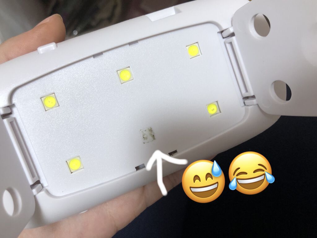 LED Resin Lamp/キャンドゥ/ネイル用品を使ったクチコミ（3枚目）