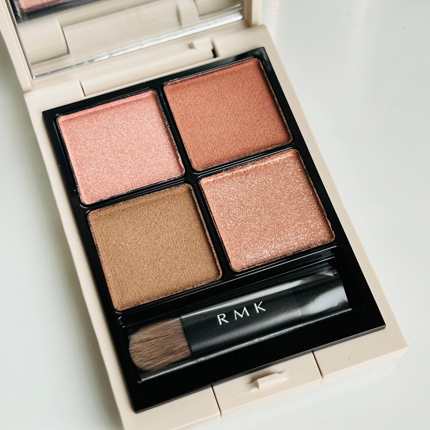 RMK シンクロマティック アイシャドウパレット/RMK/アイシャドウパレットを使ったクチコミ(2枚目)