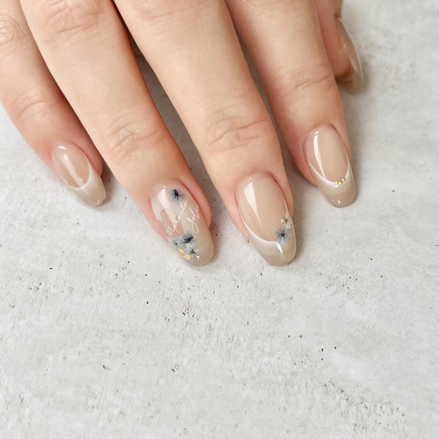 ツメッセージ フランス語/tsumekira/ネイルシールを使ったクチコミ（2枚目）