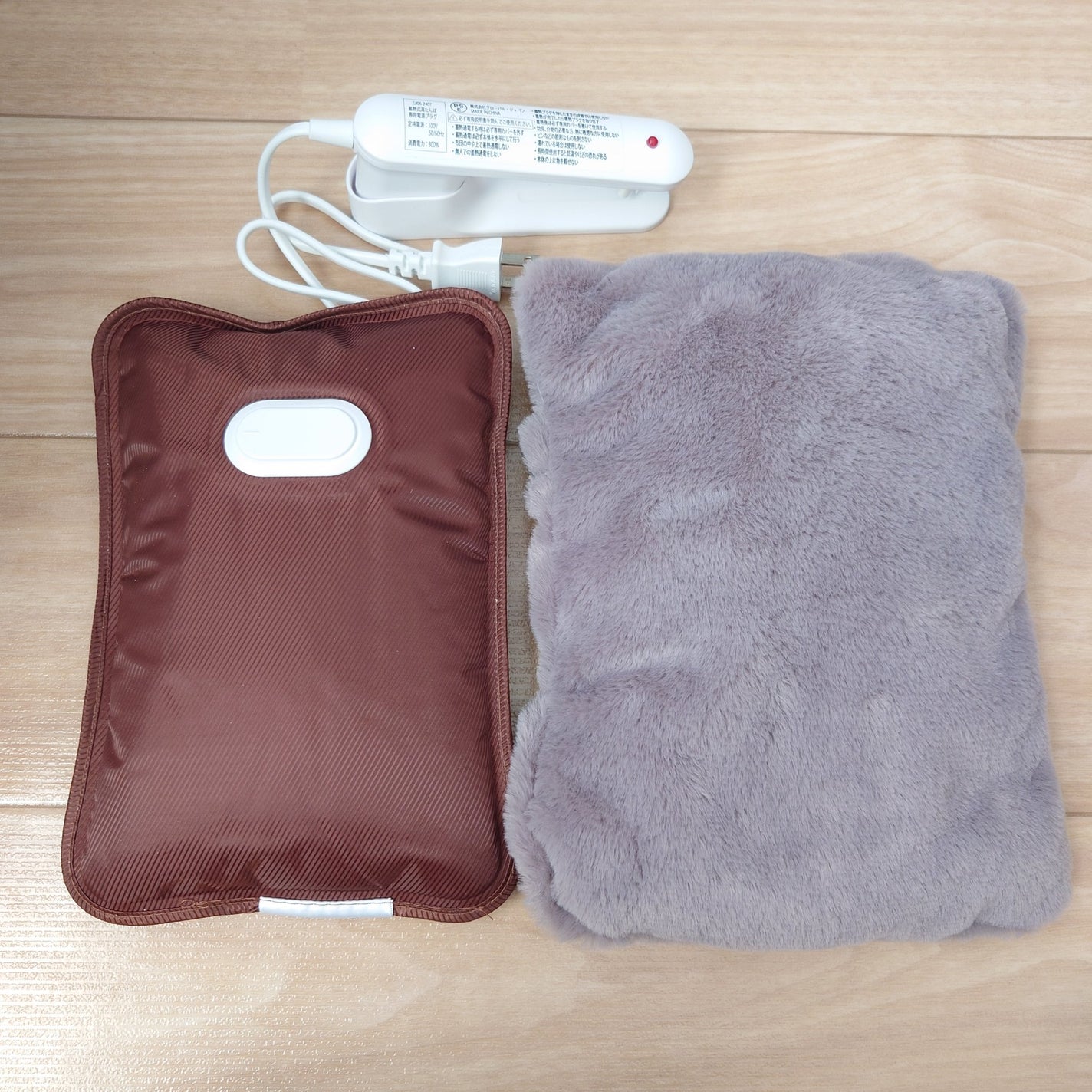 キンギョ姫 on LIPS 「蓄熱式湯たんぽFUWANPO(ふわんぽ)カラー:チャコールグレ..」(2枚目)