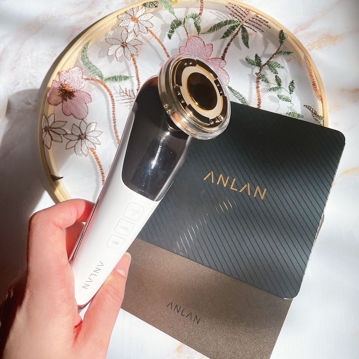 多機能温冷美顔器/ANLAN/美顔器・マッサージを使ったクチコミ（3枚目）