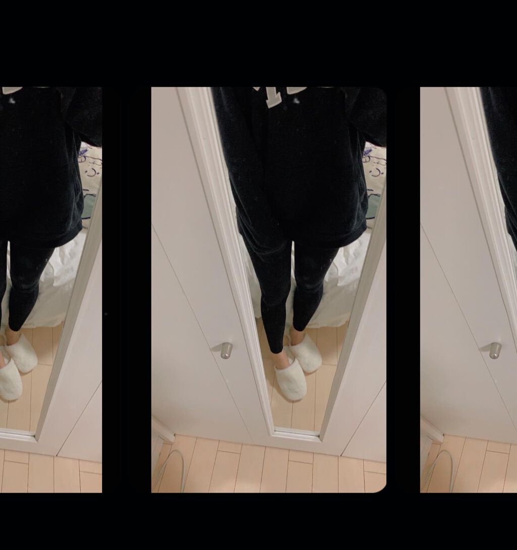 スリムウォーク 24h マルチスキニー デニム風/SLIMWALK/着圧ソックス・レギンスを使ったクチコミ（2枚目）