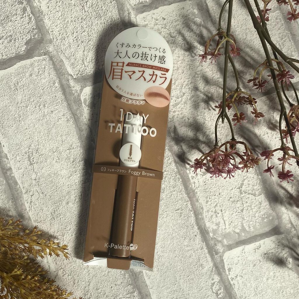 ニュアンスブロウマスカラ/K-パレット/眉マスカラを使ったクチコミ(2枚目)