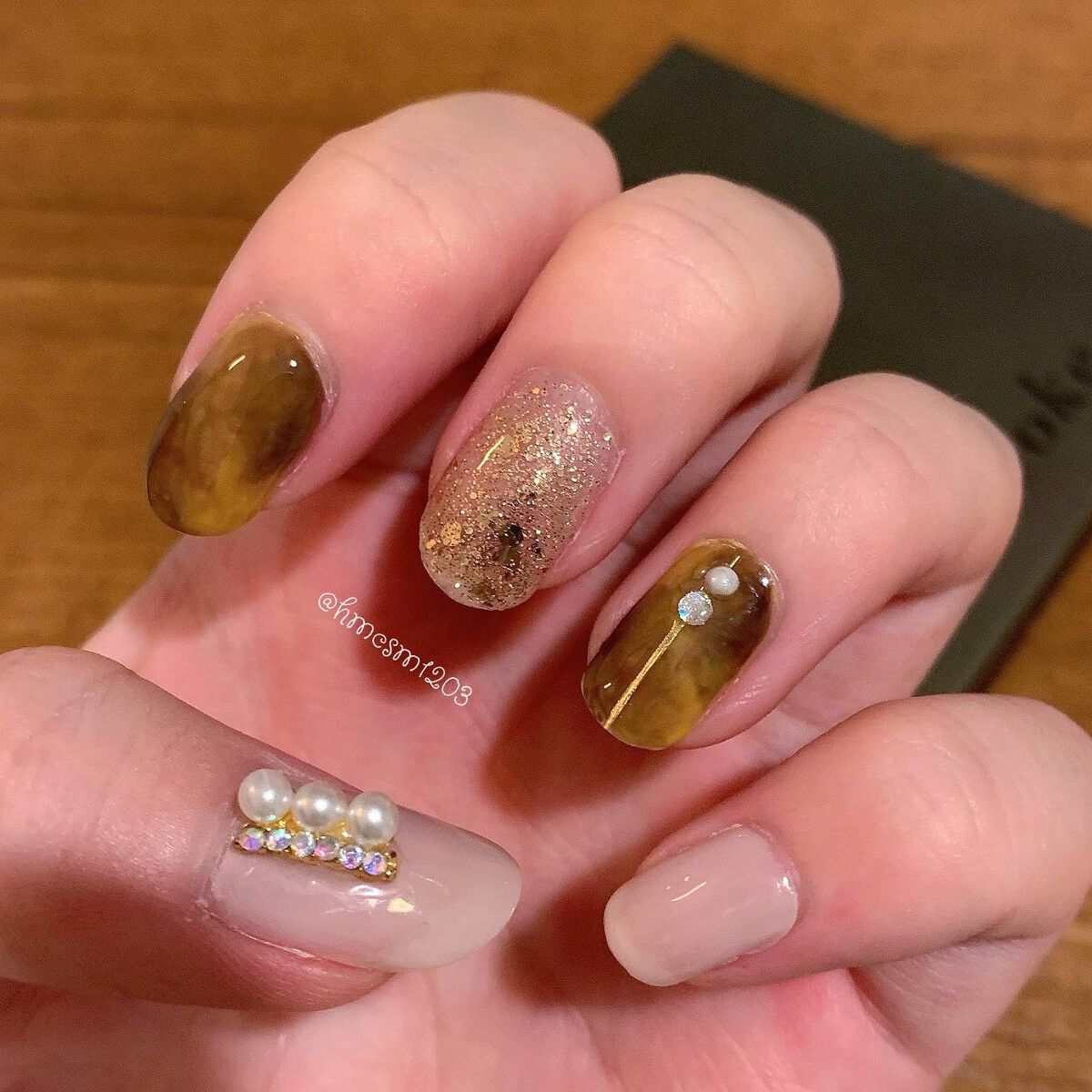 ウィークリージェル NE-66 Milky Rose/HOMEI/ジェルネイルを使ったクチコミ（1枚目）