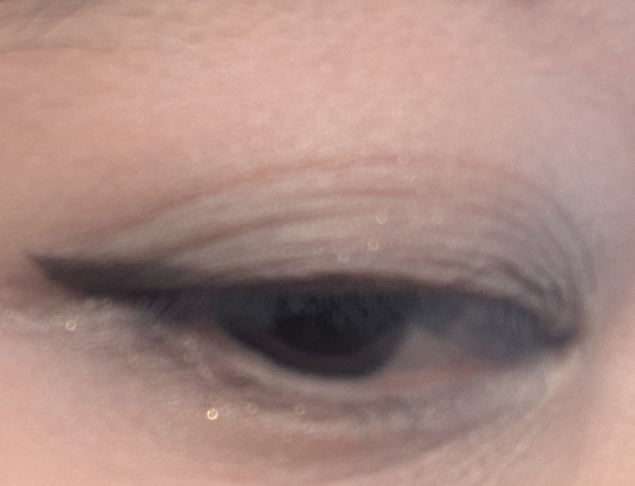 リキッド アイライナー 筆ペンタイプ BR30 ダーク ブラウン/ちふれ/リキッドアイライナーを使ったクチコミ（2枚目）