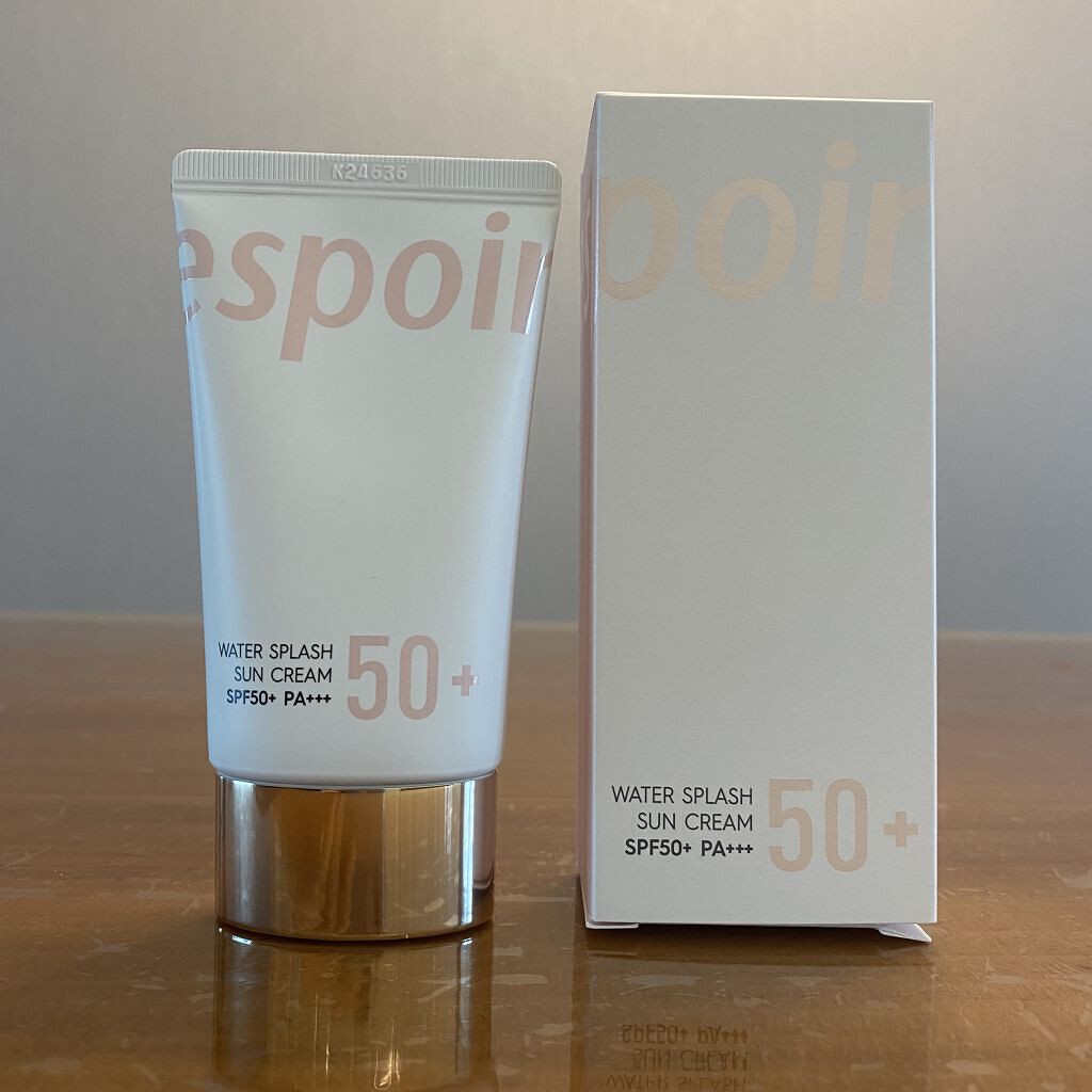 ウォータースプラッシュサンクリーム/espoir/日焼け止め・UVケアを使ったクチコミ（2枚目）