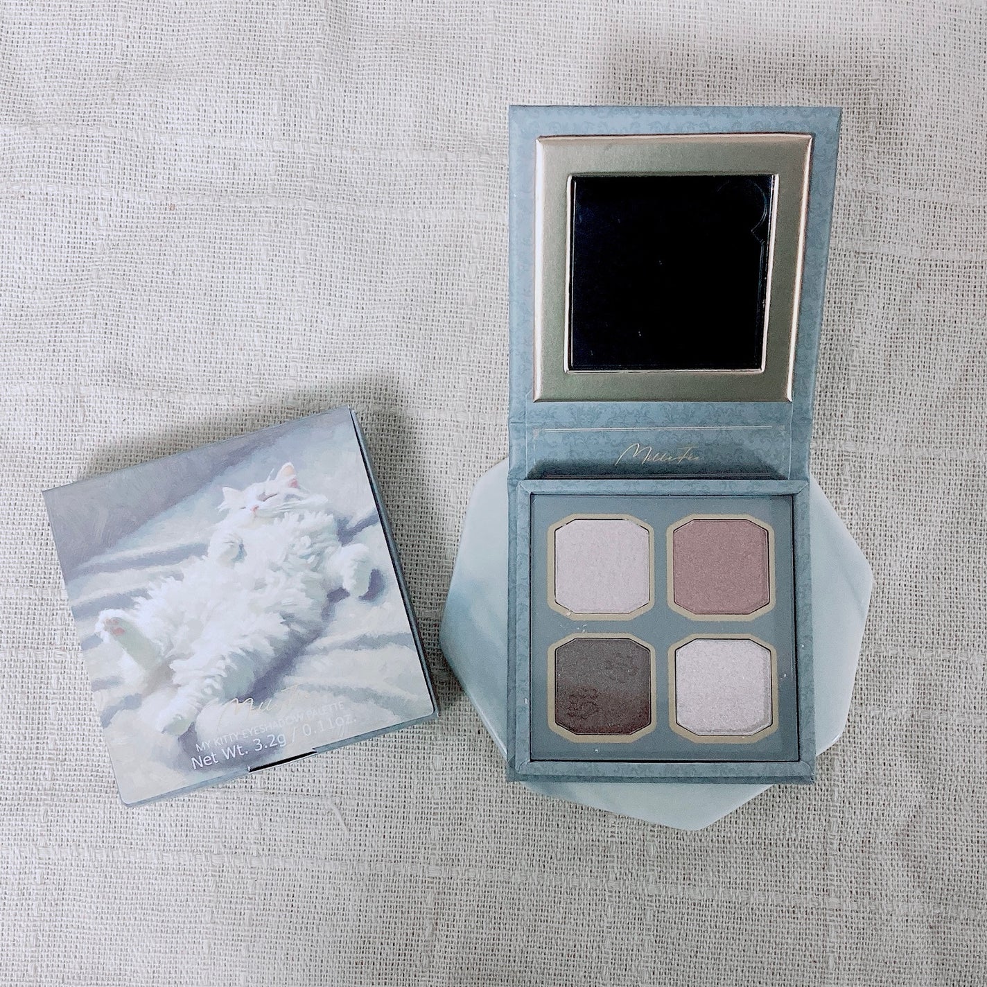マイキティアイパレット/MilleFée/アイシャドウパレットを使ったクチコミ(3枚目)