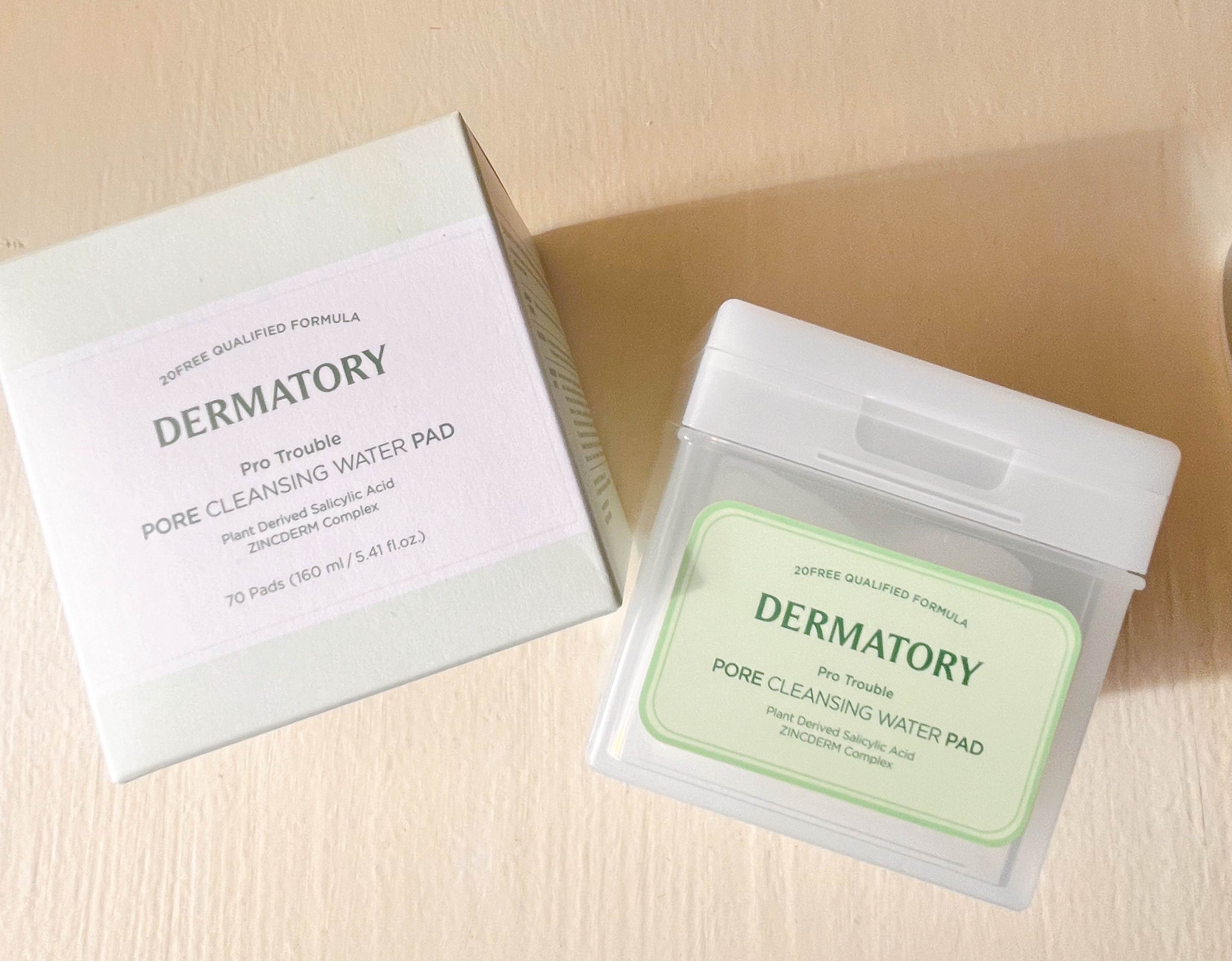 プロトラブル毛穴クレンジングウォーターパッド /Dermatory/クレンジングシートを使ったクチコミ（1枚目）