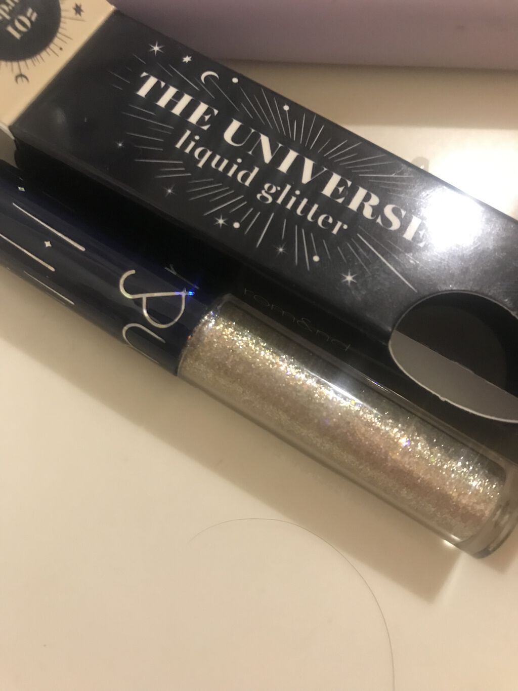 リキッド グリッター シャドウ/rom&nd/グリッターを使ったクチコミ（1枚目）