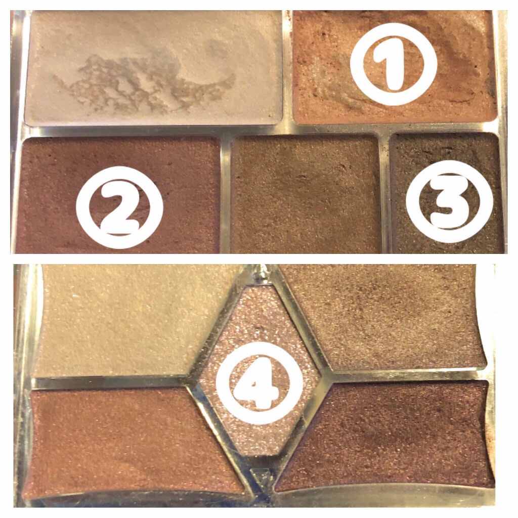 【旧品】パーフェクトスタイリストアイズ/キャンメイク/アイシャドウパレットを使ったクチコミ(3枚目)