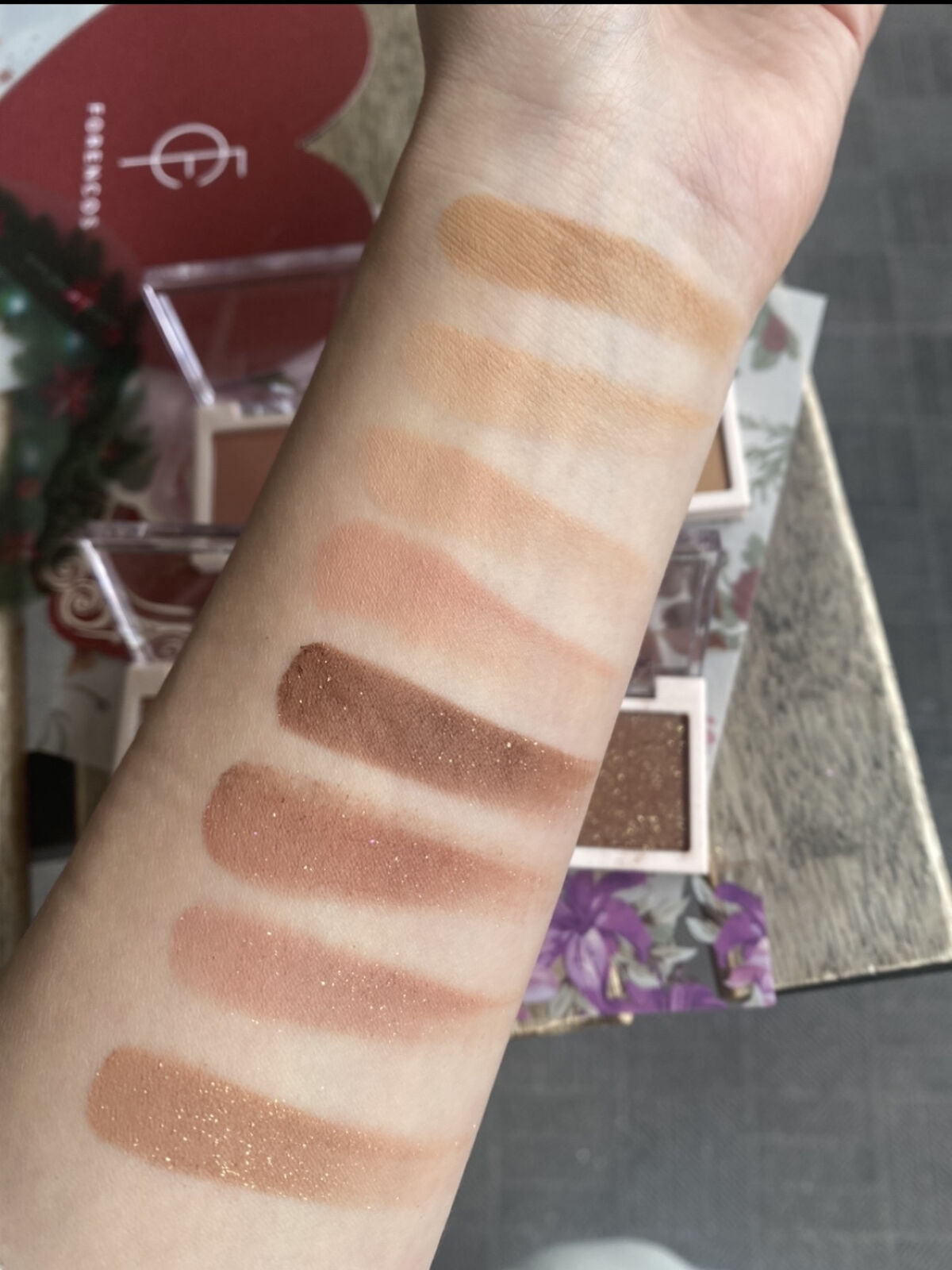 ヴィンテージフラワーガーデンセット/フォレンコス/メイクアップキットを使ったクチコミ（3枚目）