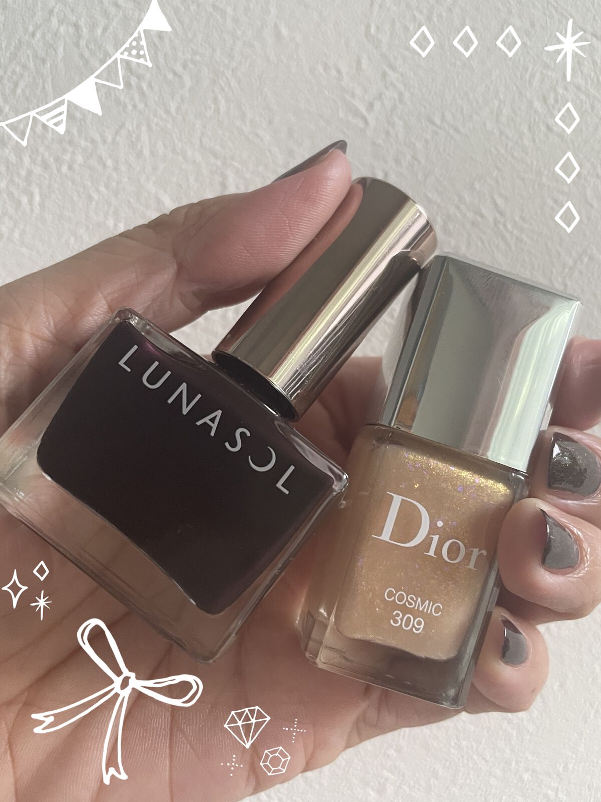 ルナソル ネイルポリッシュ 05 Glow Shade/LUNASOL/マニキュアを使ったクチコミ（1枚目）