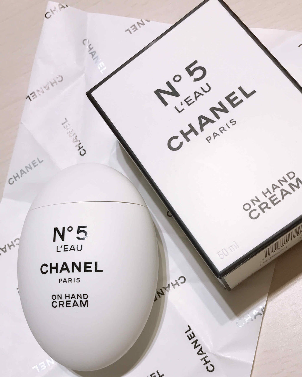 シャネル N°5 ロー ハンドクリーム/CHANEL/ハンドクリームを使ったクチコミ（1枚目）