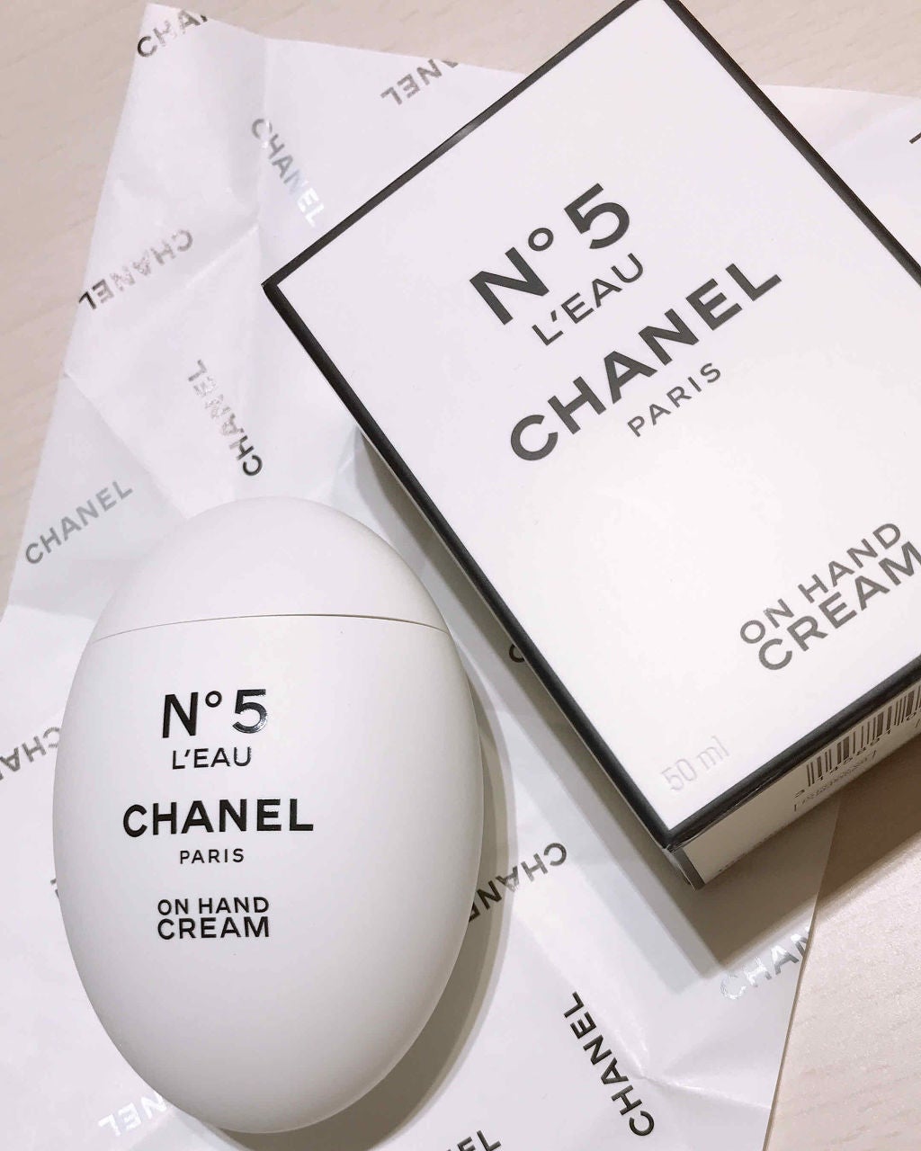 シャネル N°5 ロー ハンドクリーム/CHANEL/ハンドクリームを使ったクチコミ(1枚目)