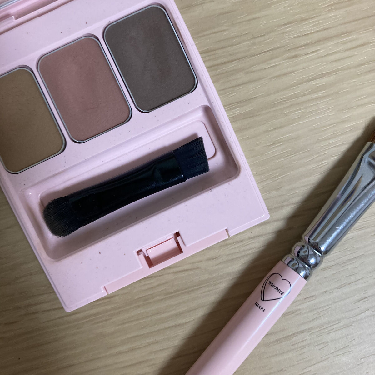 フーミー　アイブロウブラシ 熊野筆/WHOMEE/メイクブラシを使ったクチコミ（1枚目）