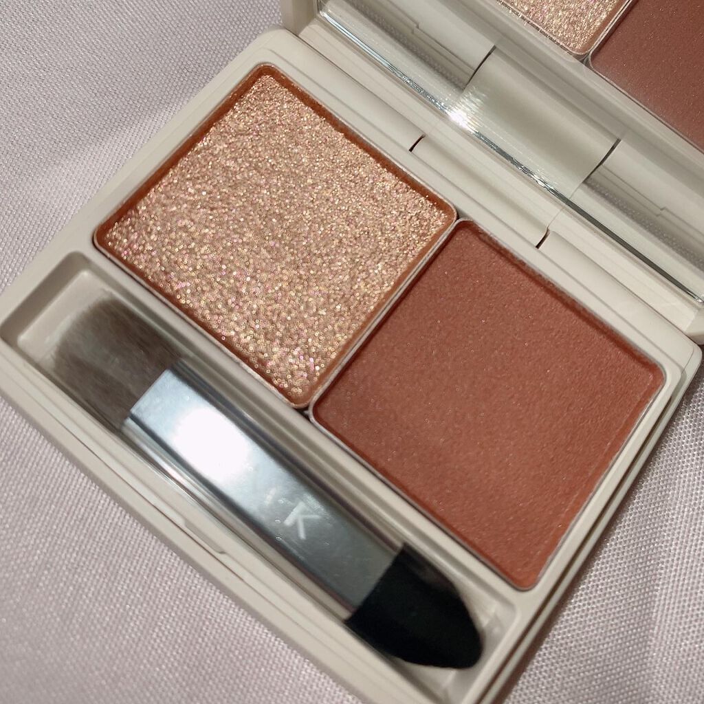 スプリングブレイズ デュオアイシャドウ/RMK/アイシャドウパレットを使ったクチコミ(5枚目)