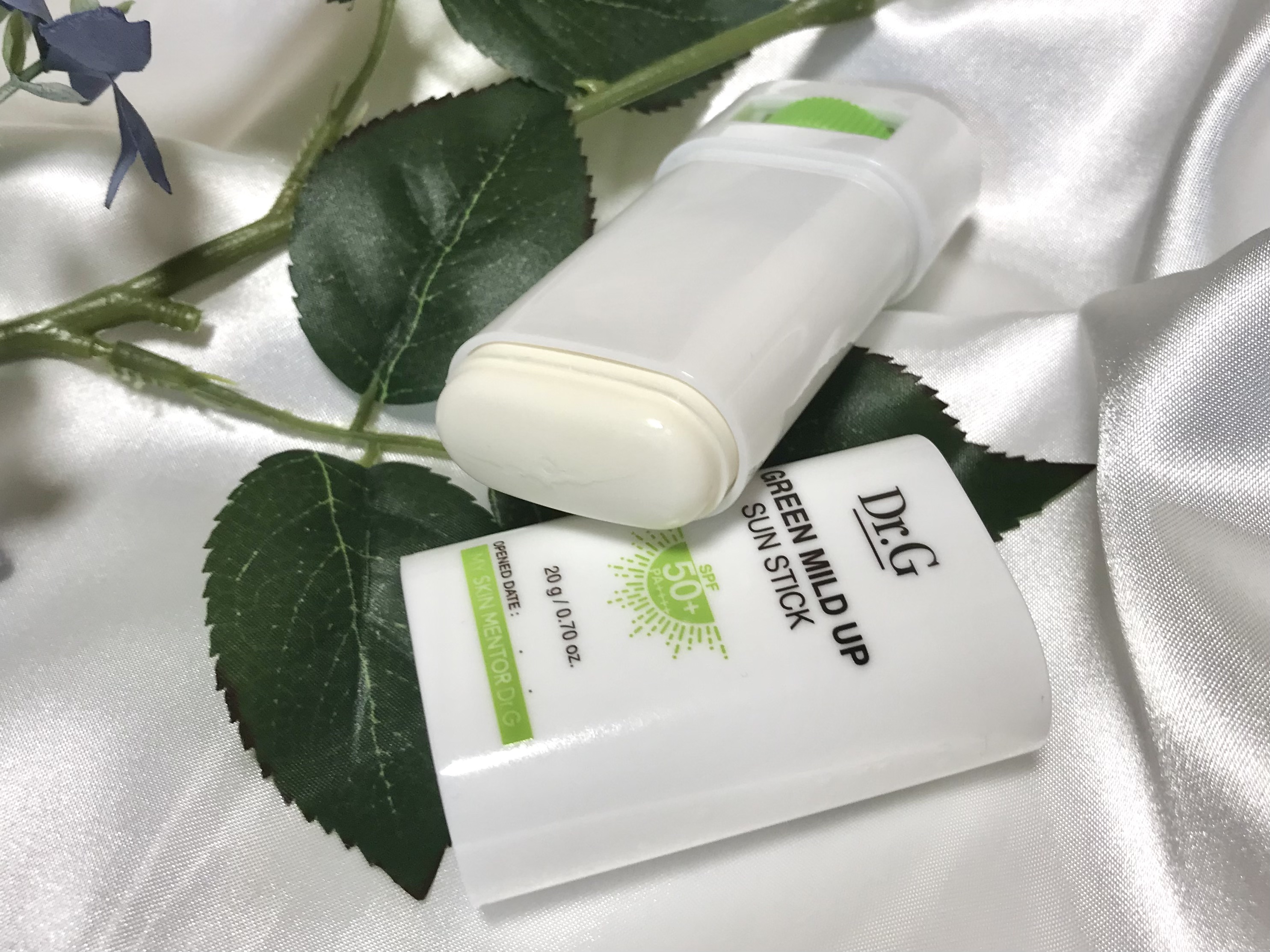 グリーンマイルドサンスティック SPF50+ PA++++/Dr.G/日焼け止めスティックを使ったクチコミ（3枚目）