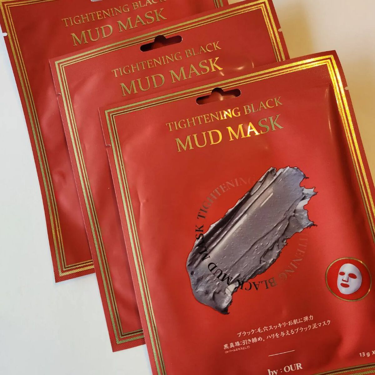 タイトニングブラック マッドマスク/by : OUR/シートマスク・パックを使ったクチコミ（1枚目）