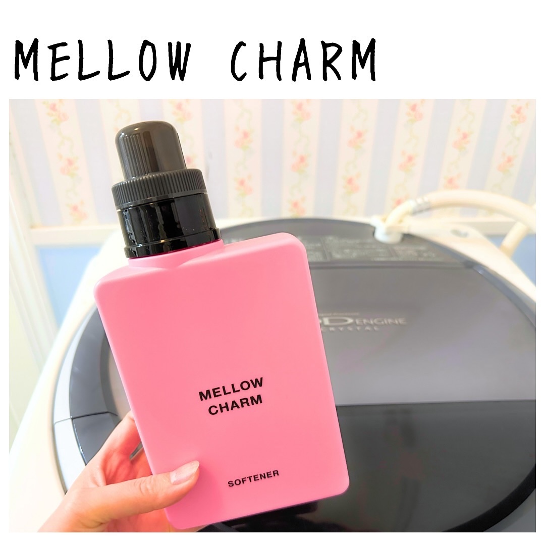 柔軟剤ラッキーピンクフラワーの香り/MELLOW CHARM/柔軟剤を使ったクチコミ（1枚目）