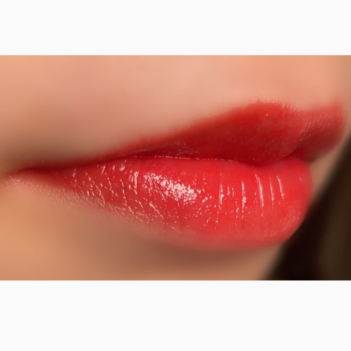 ウォータリーシアー リップスティック 07 VERDI/Laka/口紅を使ったクチコミ（2枚目）