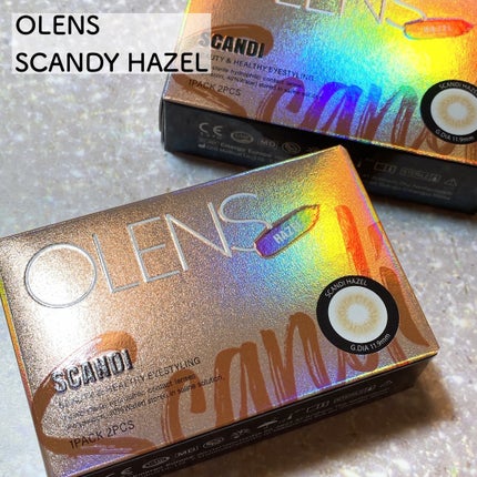 SCANDI(スカンディ)/OLENS/カラーコンタクトレンズを使ったクチコミ(2枚目)