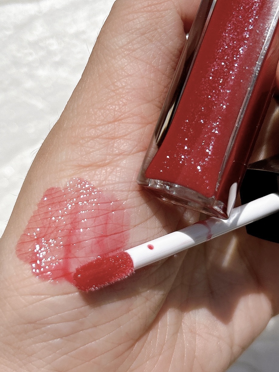 リップオイルe LE 01 クリアオレンジ/IPSA/リップグロスを使ったクチコミ（3枚目）