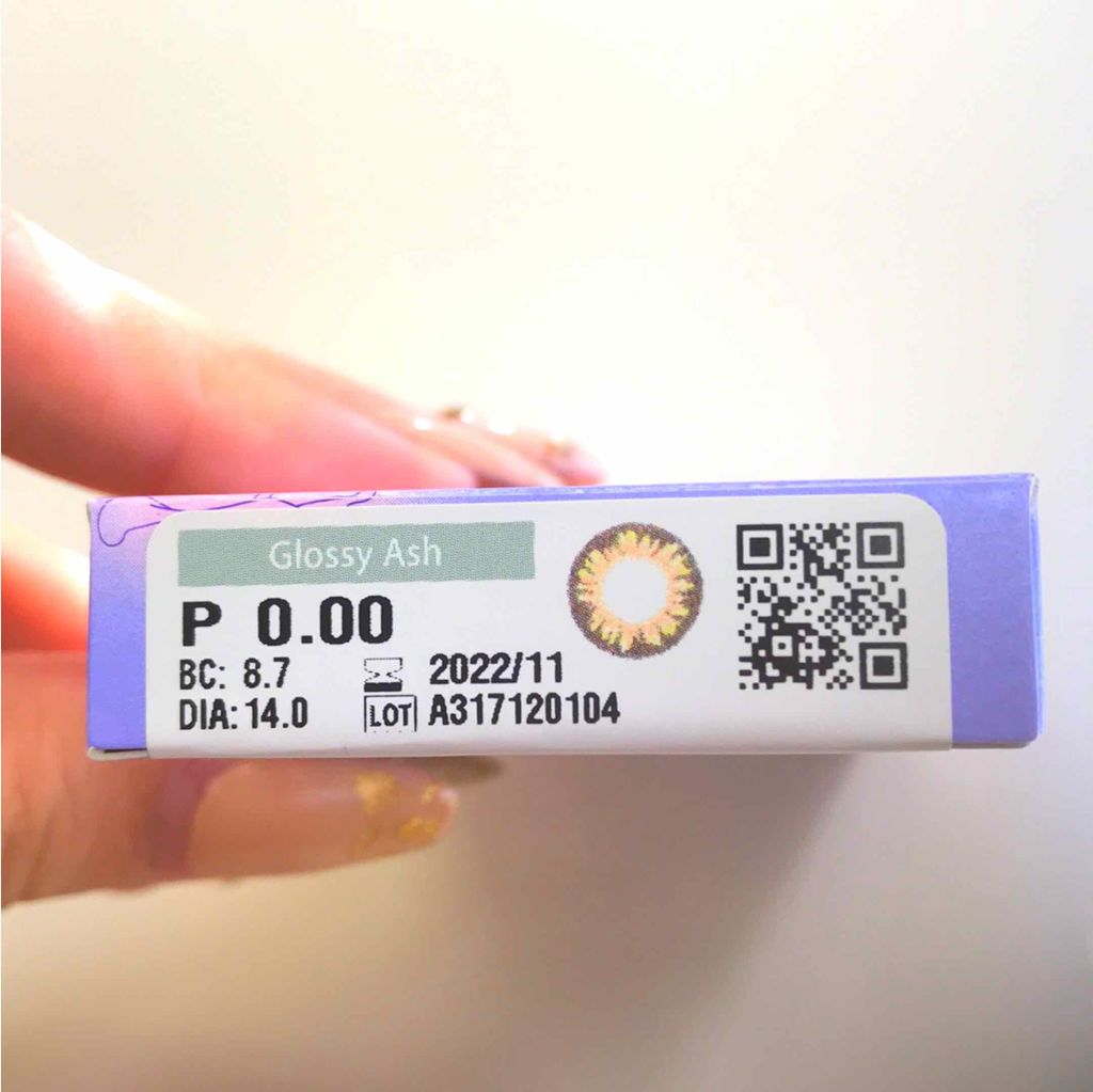 ミッシュ ブルーミン マンスリー (クォーターヴェール シリーズ/イノセント シリーズ)/ミッシュブルーミン/1ヶ月(1MONTH)カラコンを使ったクチコミ(2枚目)