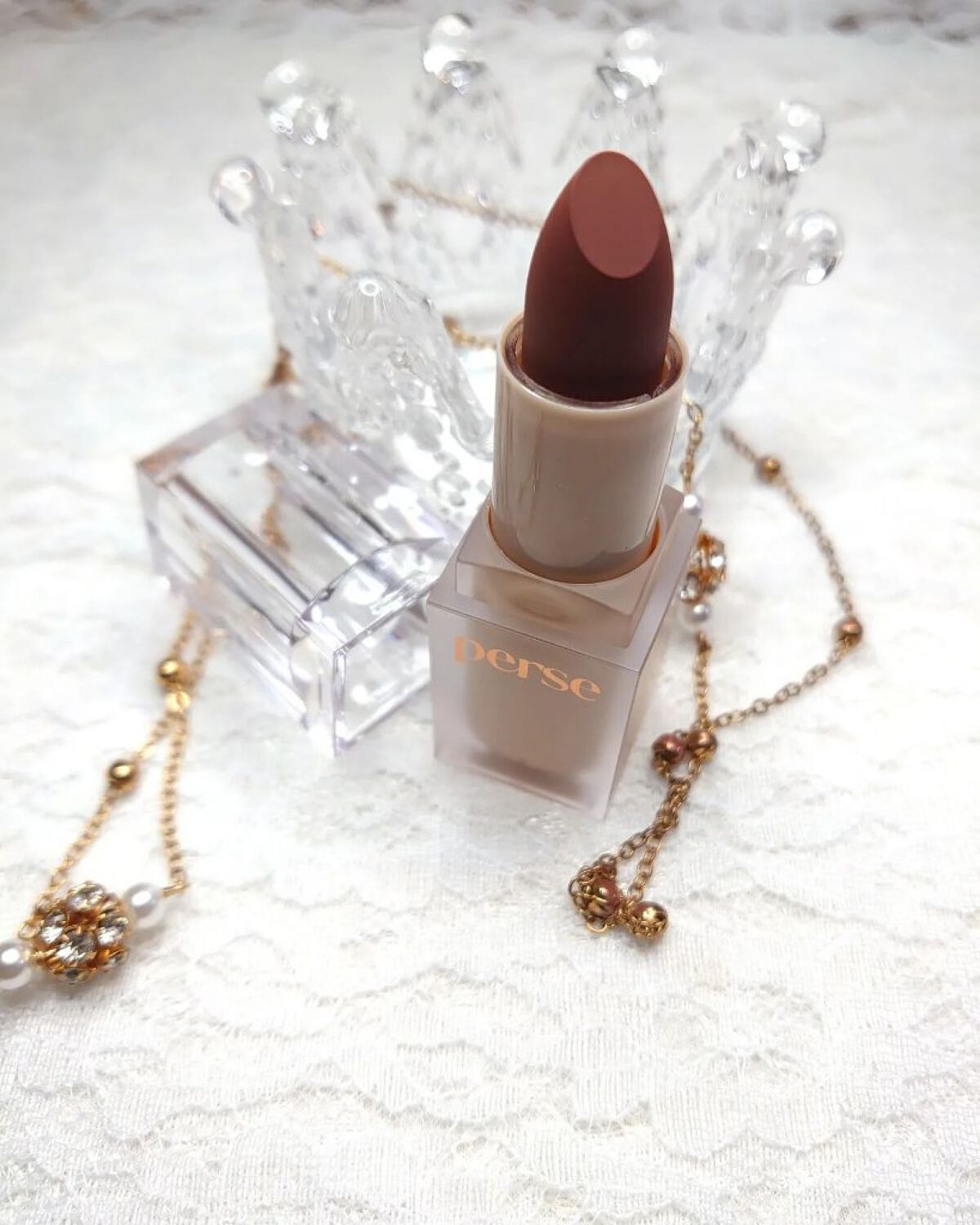 ベルベットフィックスリップバーム/perse/リップバームを使ったクチコミ（2枚目）