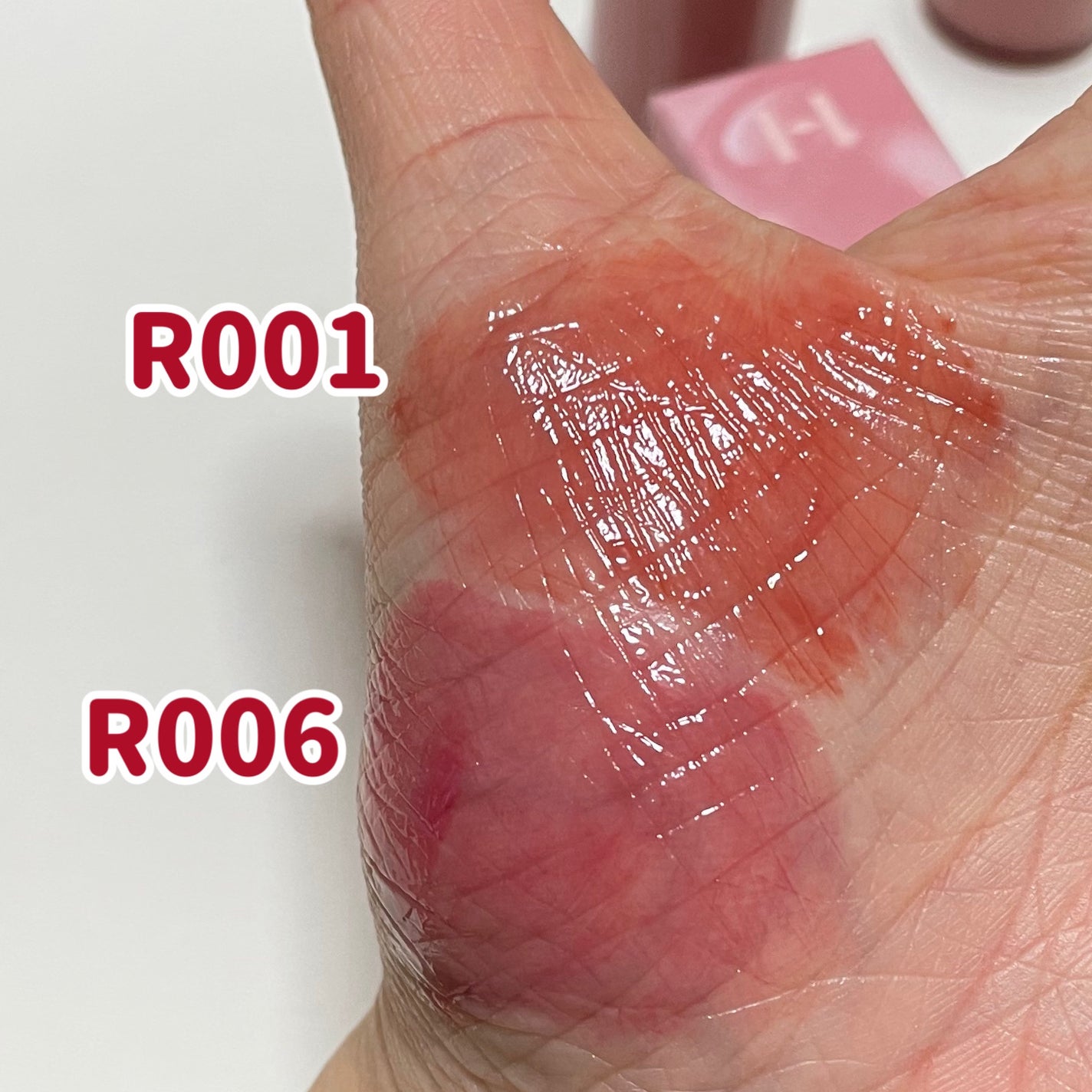 ロウグロウジェルティント/hince/リップティントを使ったクチコミ(2枚目)