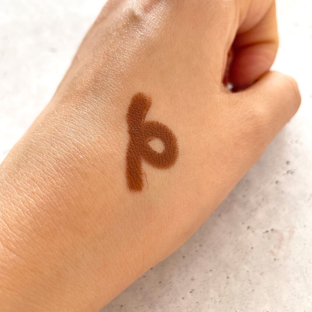 ロングウェア クリーム シャドウ スティック 45 シナモン/BOBBI BROWN/スティックアイシャドウを使ったクチコミ（2枚目）