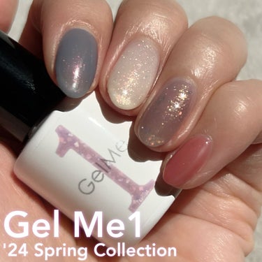 ジェルミーワン ジェルネイルのクチコミ「.
Gel Me1 '24 Spring Collection
CHAMP DE FLEURS.....」（1枚目）